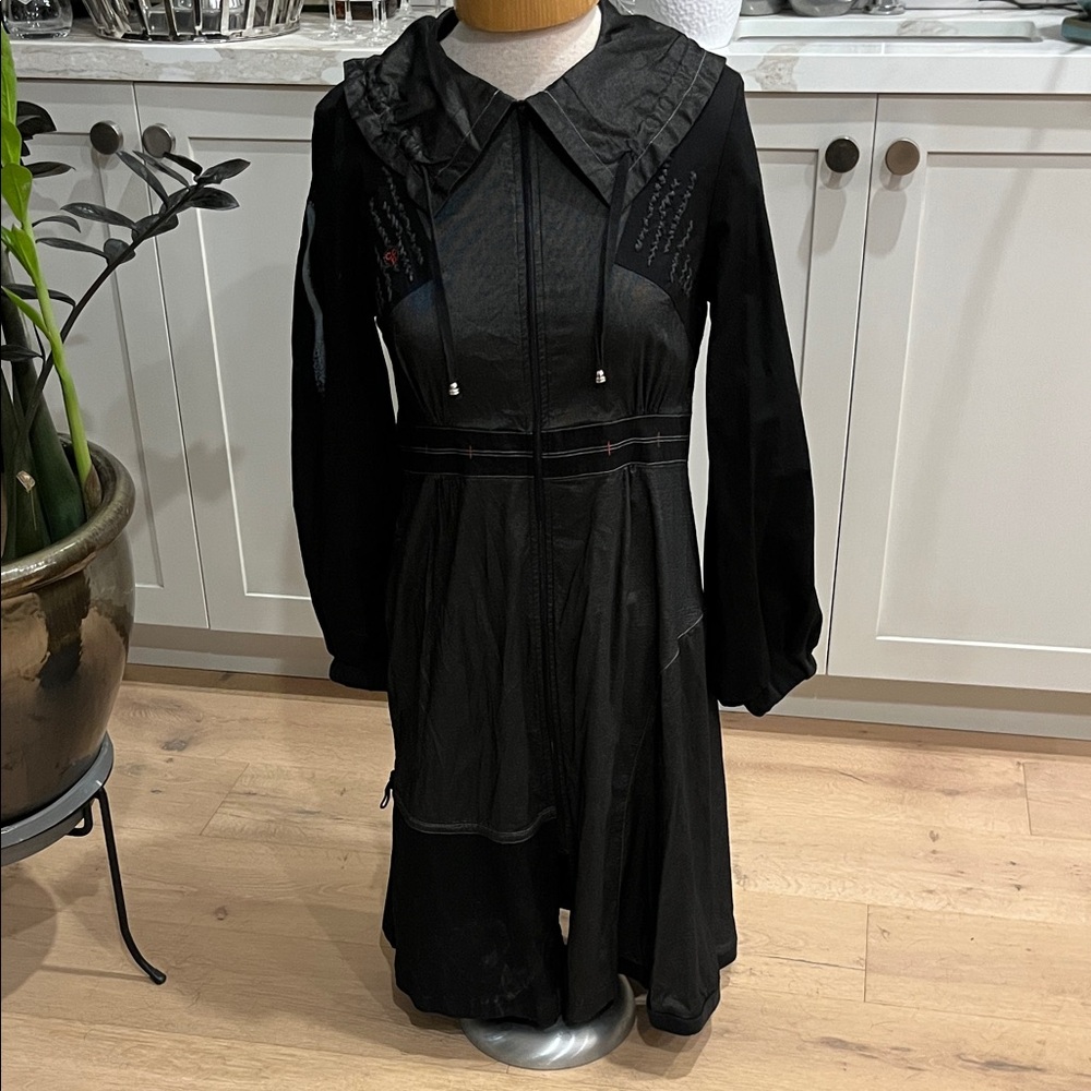 Cop Copine Black asymmetric dress